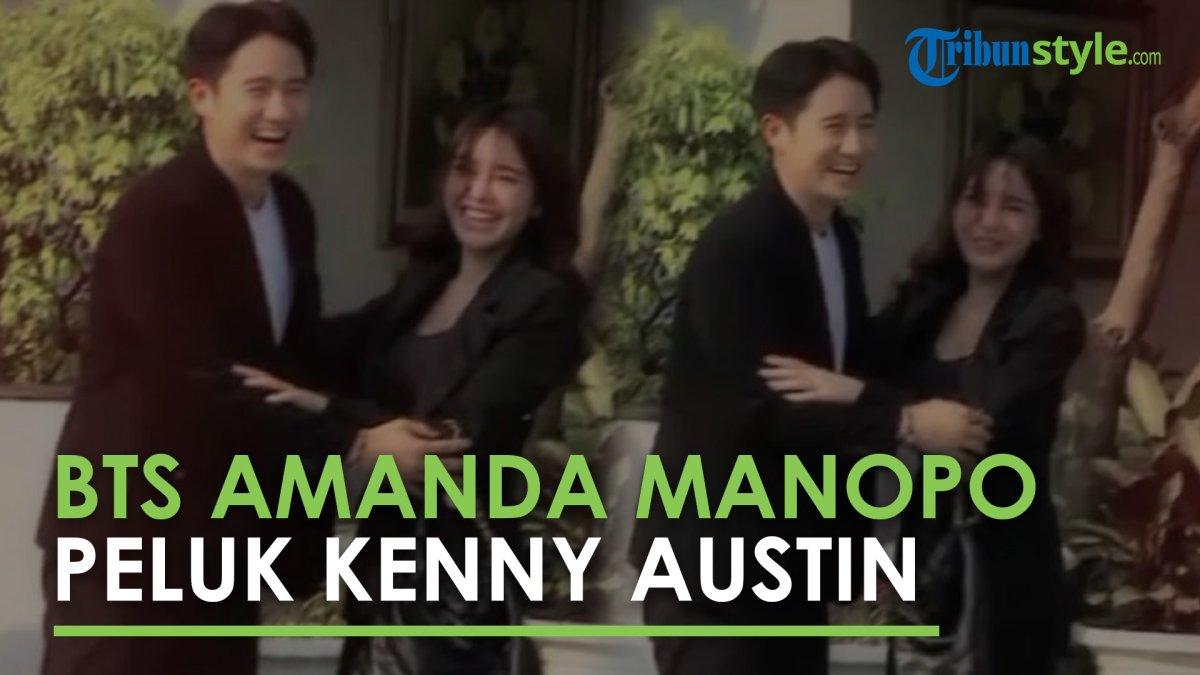 Behind The Scene Amanda manopo Peluk Kenny Austin