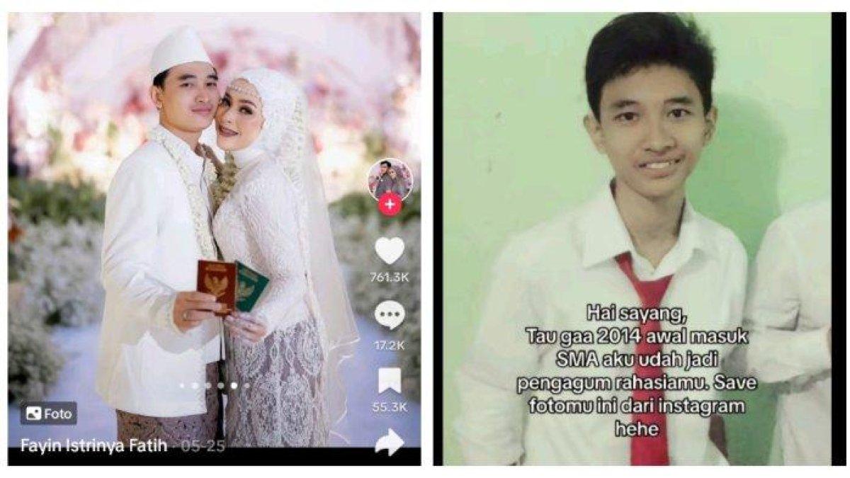 Berawal dari pengagum rahasia malah jadi jodoh. Fayin