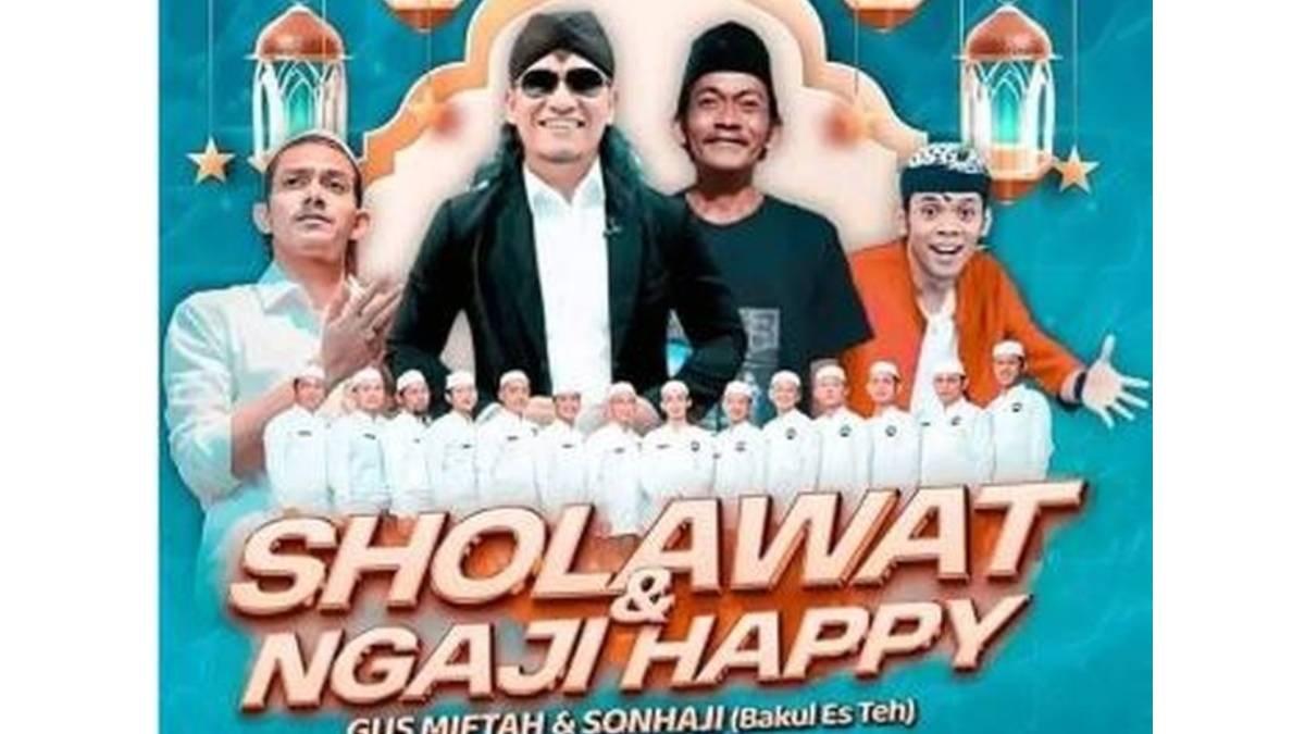 Beredar poster acara pengajian Gus Miftah di Magelang, Jawa Tengah.