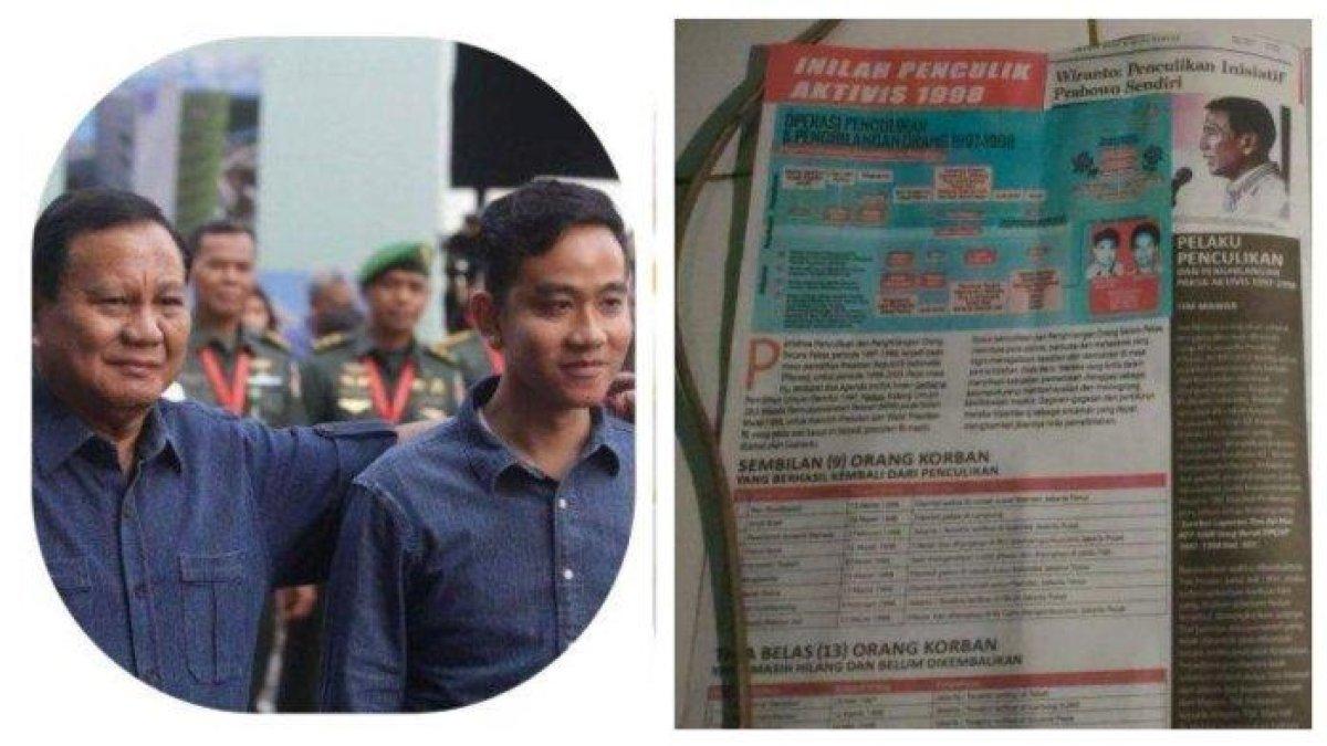 Beredar selebaran di Jambi yang sudutkan Prabowo