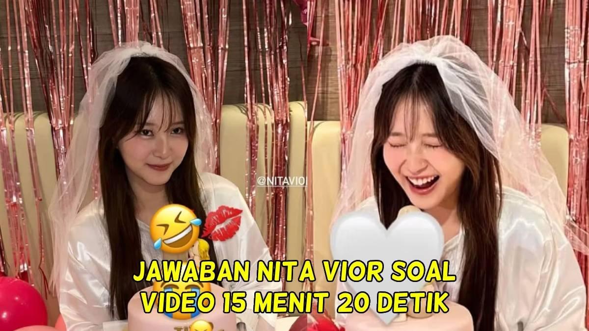 Berikut jawaban ONIC Vior soal vido panas 15 menit 20 detik.