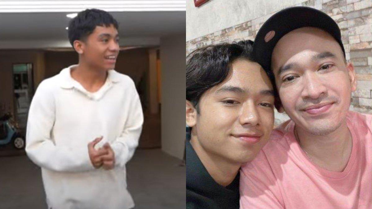 Momen Betrand Peto membantu mencari nafkah dengan jualan bareng Sarwendah.