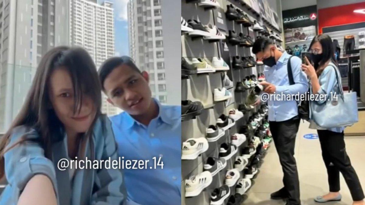 Bharada E dan Ling Ling jalan-jalan bersama