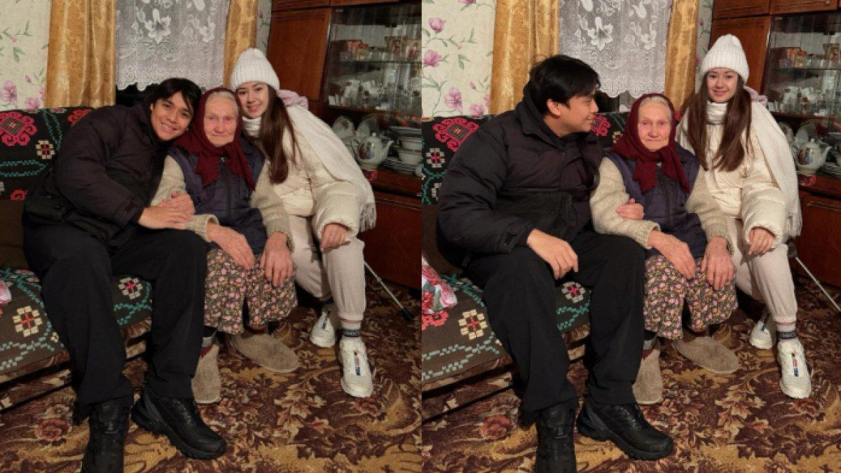 Billy Syahputra kunjungi rumah nenek Vika Kolesnaya