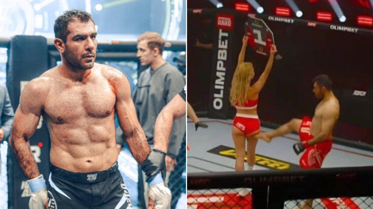 Bintang MMA Dikeroyok Penonton Setelah Tendang Pantat Ring Girl, Kapok