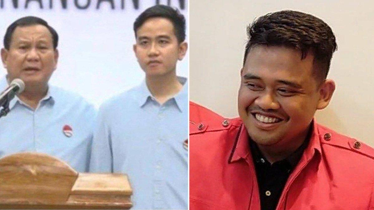 Wali Kota Medan, Bobby Nasution beri dukungan untuk Prabowo dan Gibran meski statusnya masih kader PDI Perjuangan.