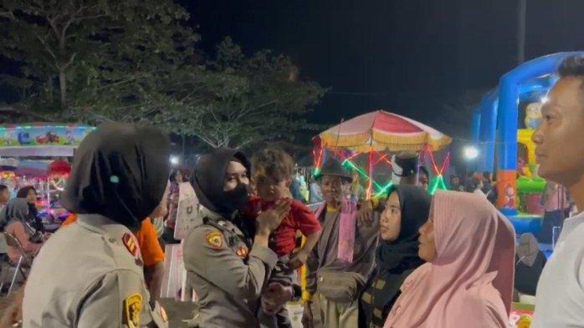 Bocah 4 tahun terpisah dari ibunya saat rayakan tahun baru di Indramayu
