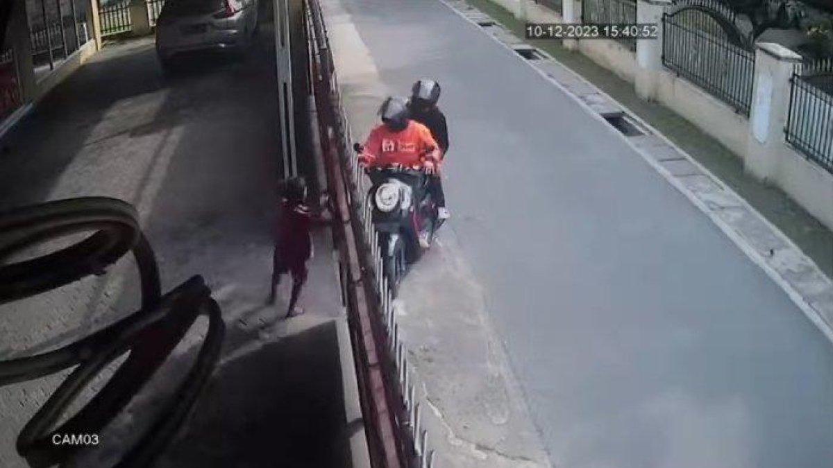 Bocah biarkan pelaku curanmor beraksi di salah satu kos-kosan di Medan