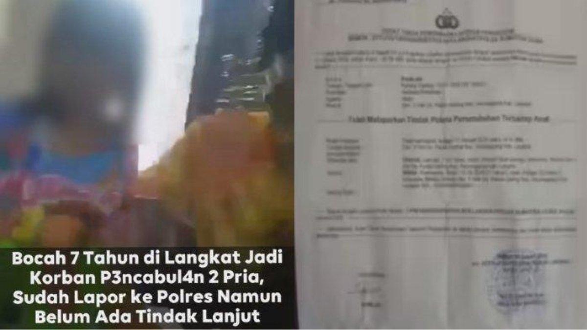 Bocah perempuan berusia 7 tahun di Langkat, diduga dicabuli