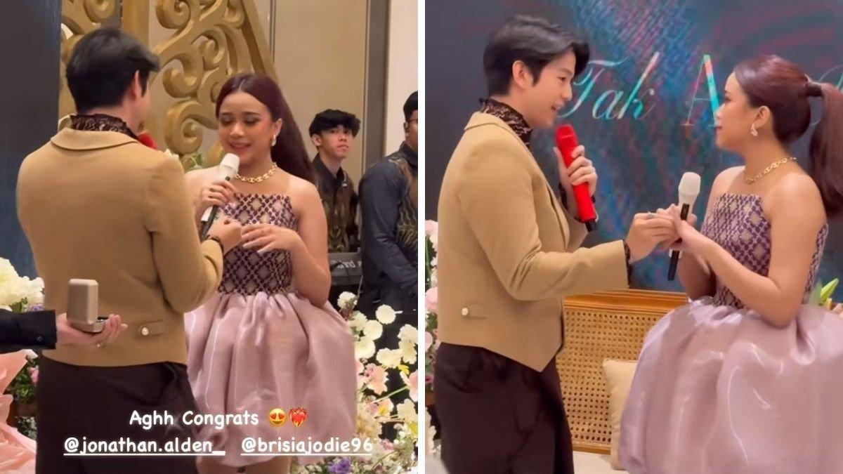 Brisia terharu hingga tak bisa berkata-kata