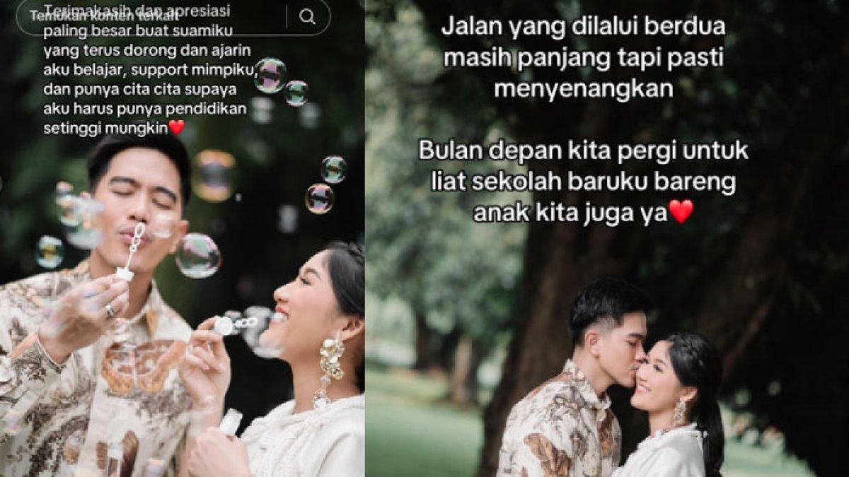 Bukti kebucinan Kaesang ke Erina Gudono