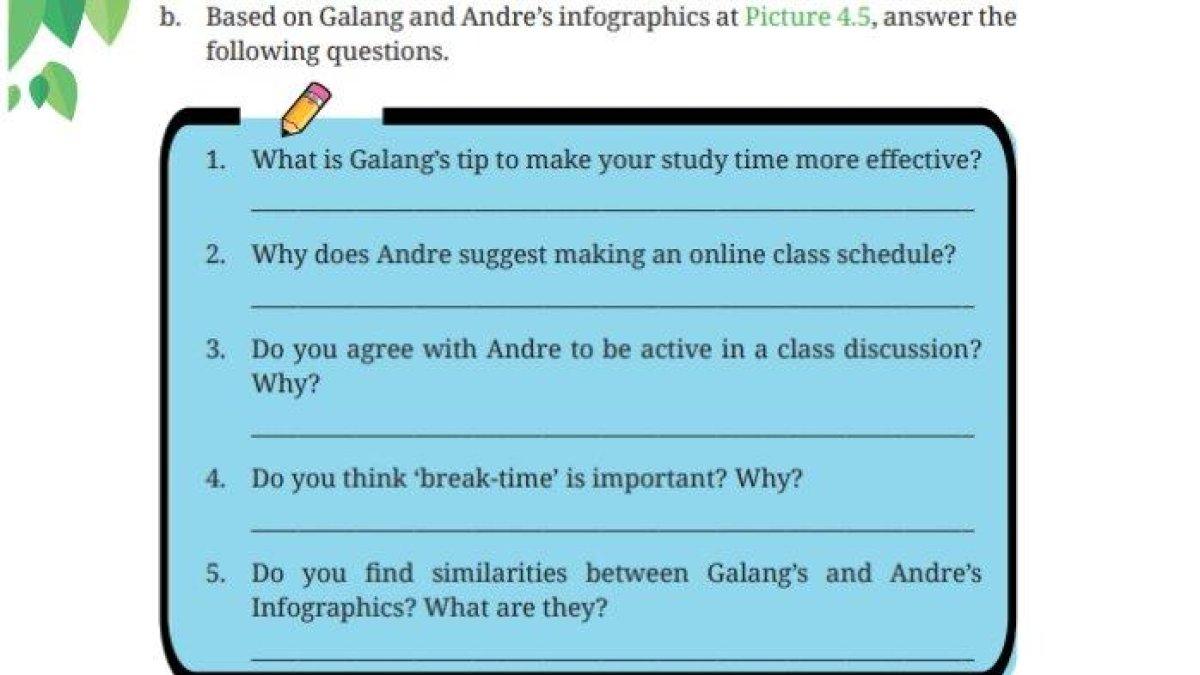 ILUSTRASI KUNCI JAWABAN :Buku Bahasa Inggris kelas 7 halaman 181 dan 182 Kurikulum Merdeka