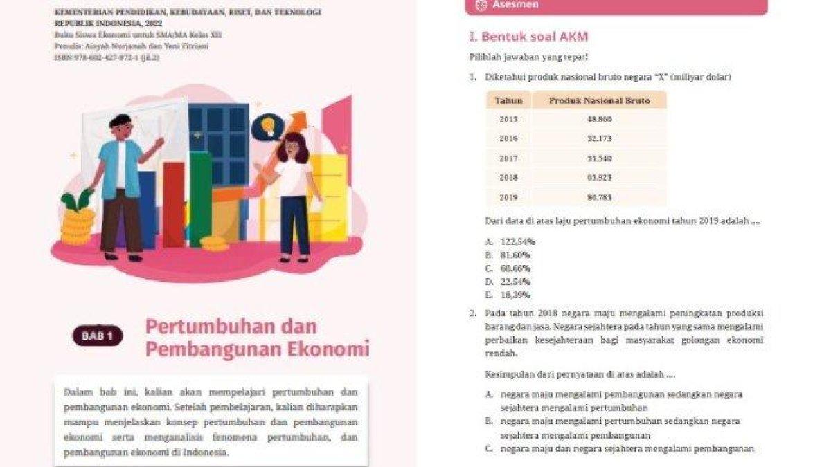 Buku Ekonomi Kelas 12 Halaman 30-38 Kurikulum Merdeka