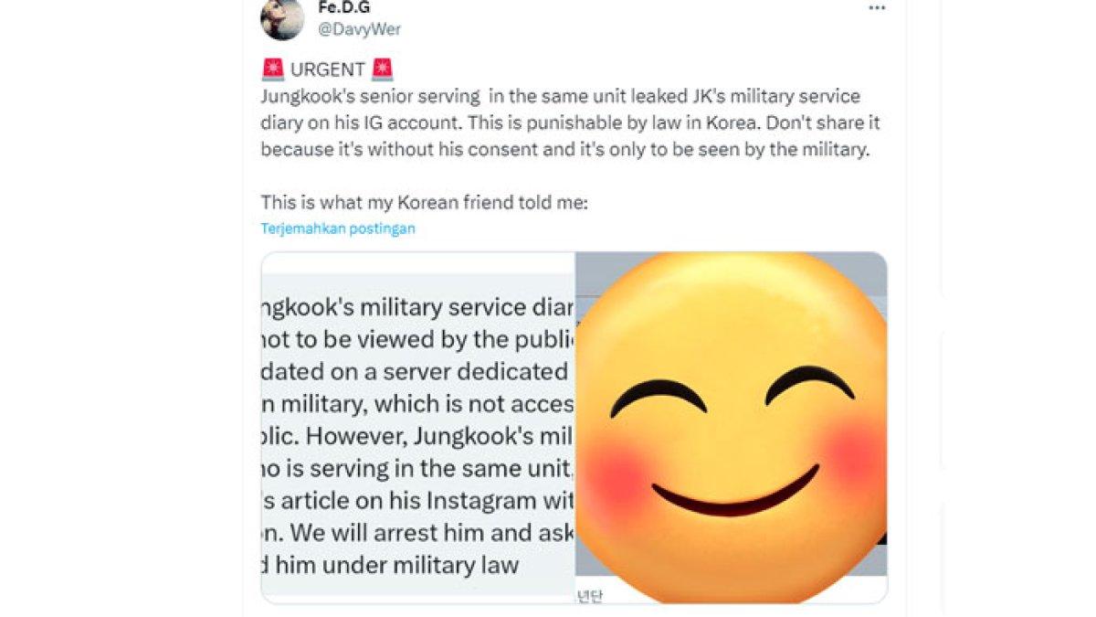 Buku Harian Militer Jungkook BTS diduga bocor ke publik, ARMY ngamuk