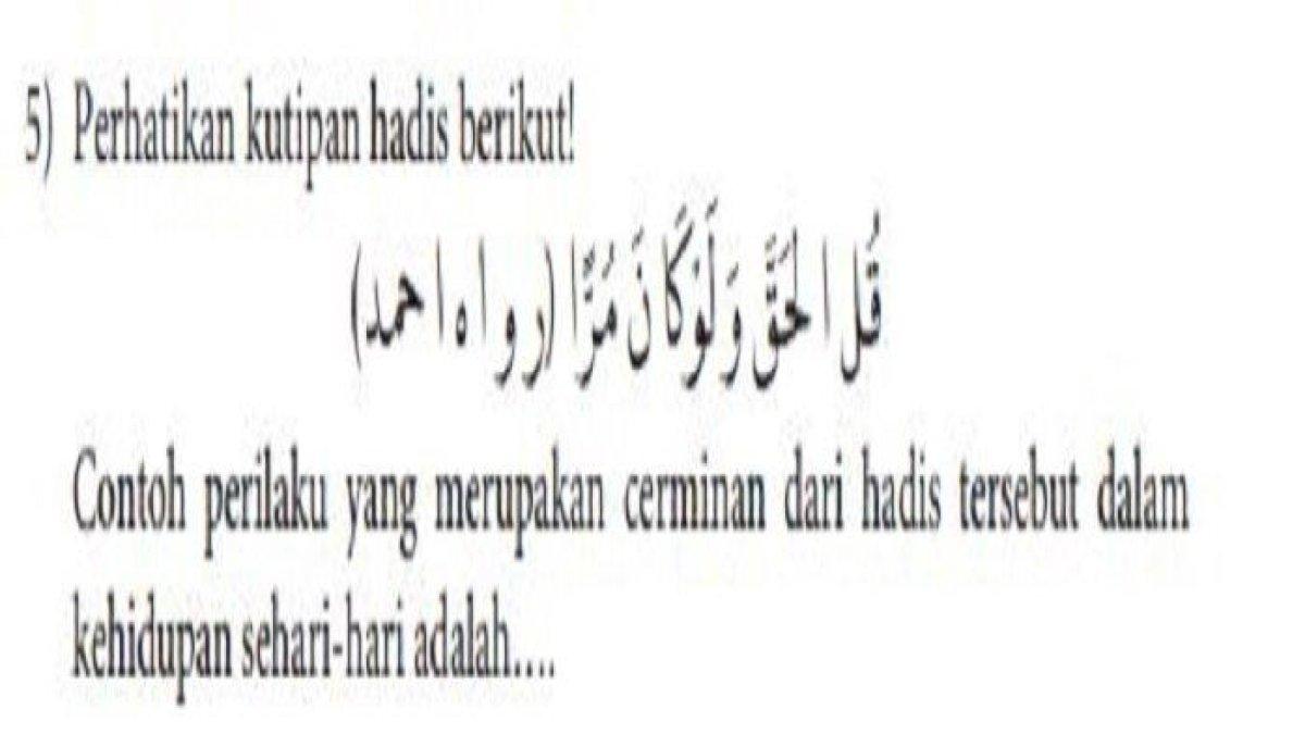 ILUSTRASI KUNCI JAWABAN : Buku PAI Kelas 10 SMA Halaman 234 Nomor 5