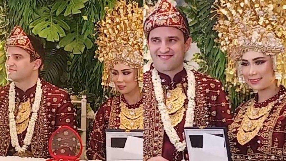 Bule Jerman nikahi gadis asal Baturaja, Sumatera Selatan bernama Evi Lesvita