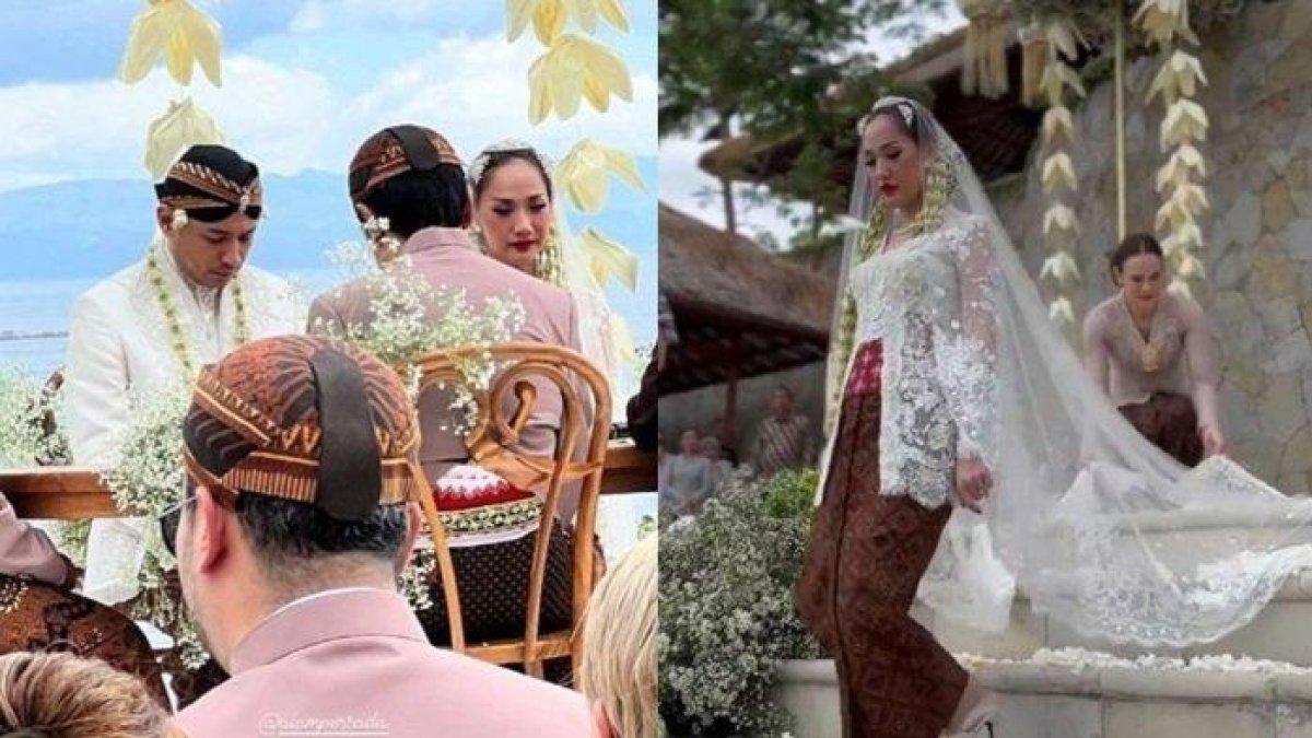 Bunga Citra Lestari resmi dipersunting Tiko Aryawardhana pada Sabtu (2/12/2023).