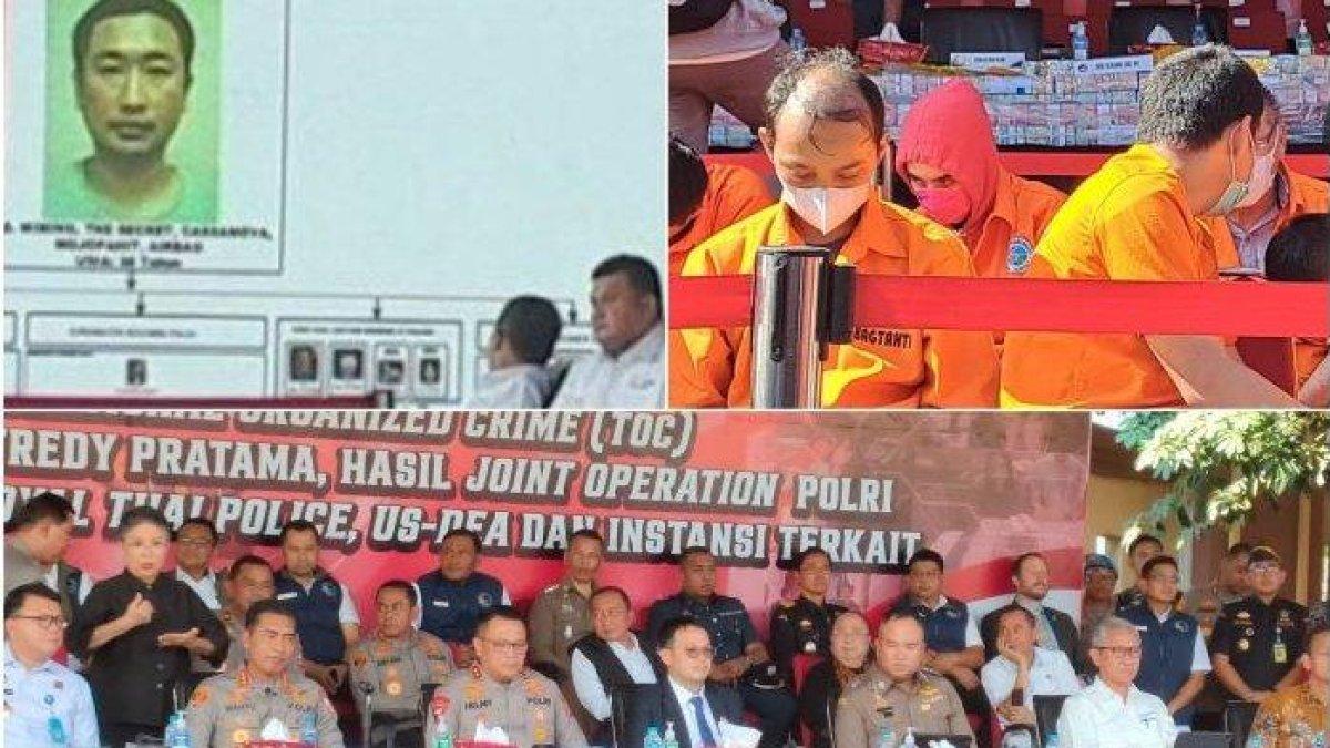 Buronan Fredy Pratama dan anak buahnya yang sudah berhasil ditangkap Bareskrim Polri. Fredy Pratama merupakan gembong Narkoba yang memiliki aset puluhan triliun di Indonesia dan Thailand.