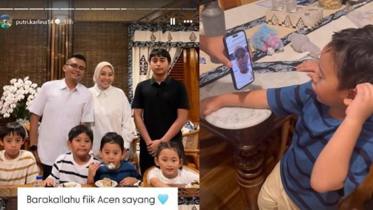 CALON CUCU DEDI MULYADI - Anak Wakil Bupati Garut Putri Karlina rupanya sudah mulai dekat dengan Gubernur Jawa Barat, Dedi Mulyadi.