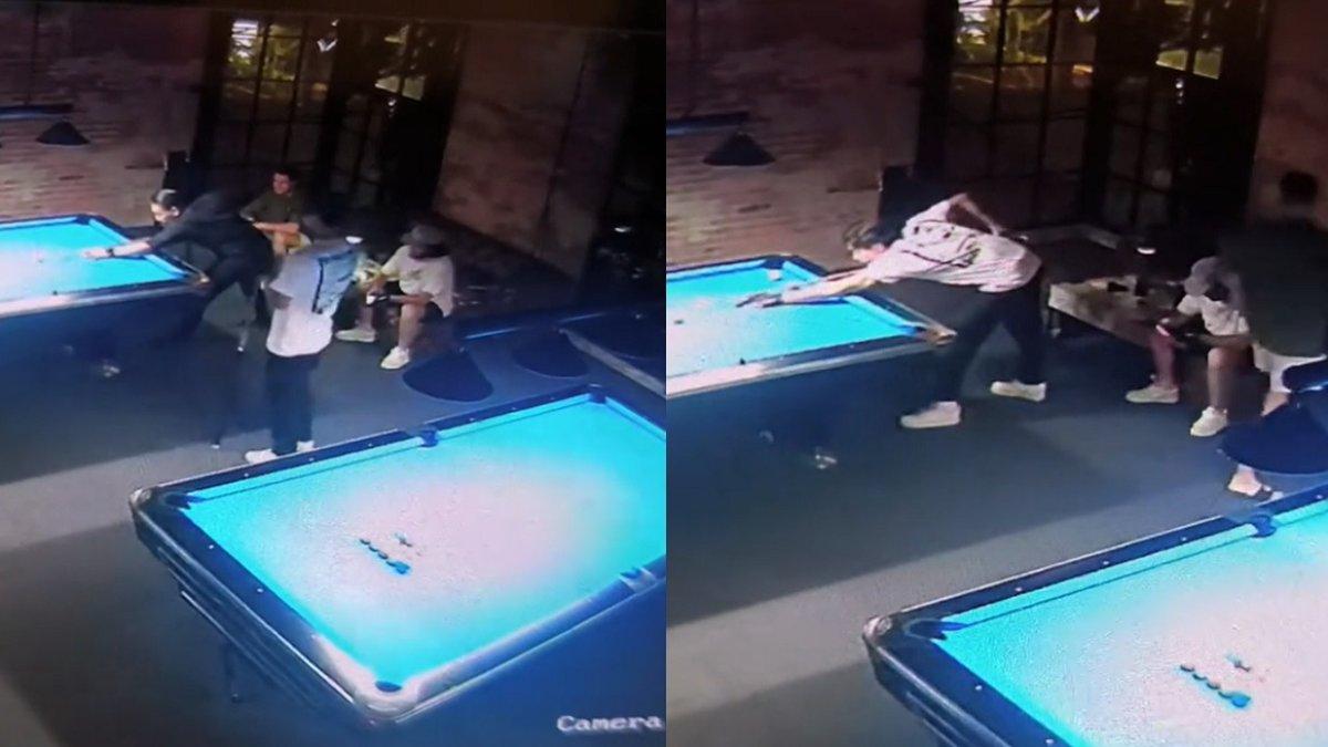 CCTV Dali Wassink bermain biliar