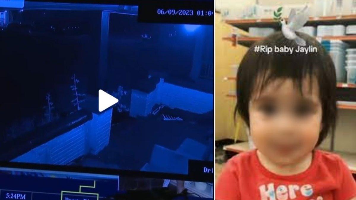 CCTV rekam suara tangisan baby Jaylin saat ditinggal sendirian 10 hari oleh ibunya