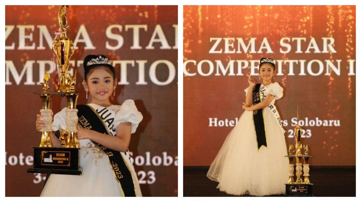 Cahaya Varisha Lesmana Model Cilik Berbakat Indonesia Berprestasi di Tingkat Internasional