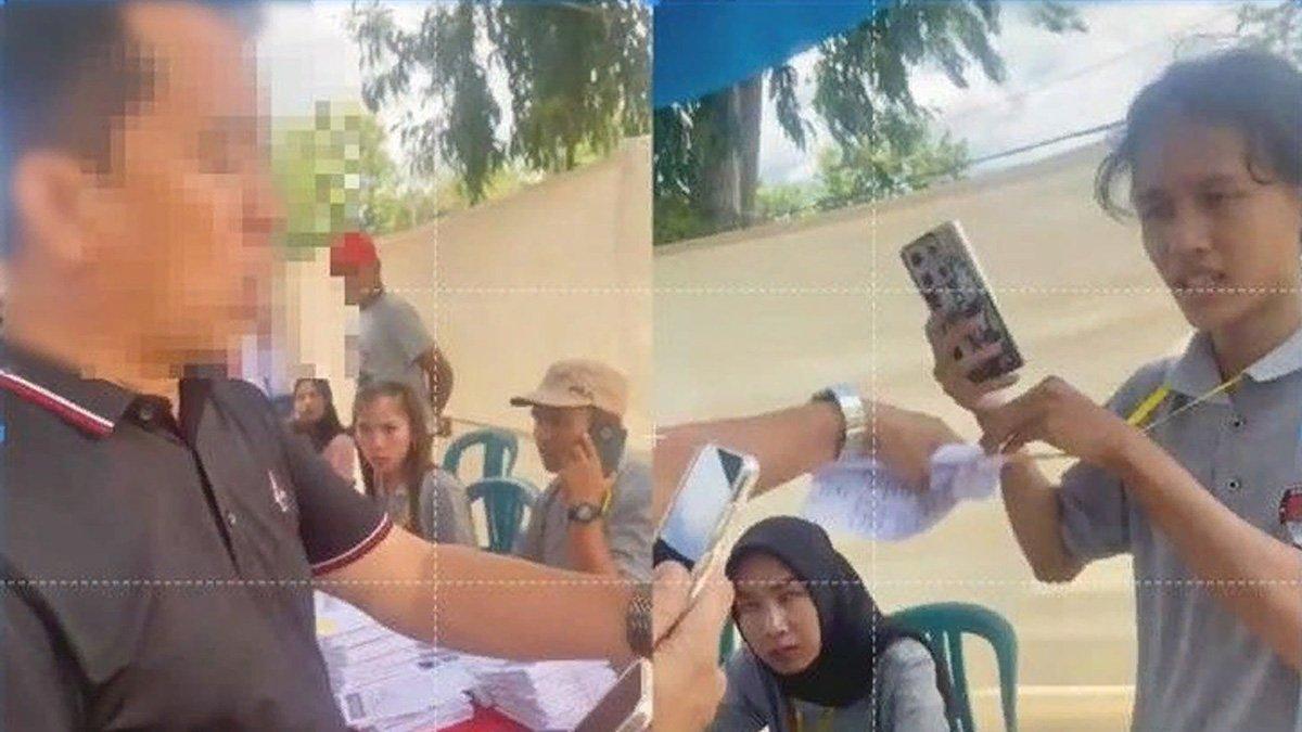 Caleg masuk ke TPS di Tulang Bawang Barat, Lampung, ancam anggota KPPS