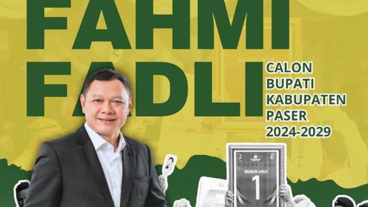 Fahmi Fadli Bbupati petahana menang di Pilkada Paser 2024,