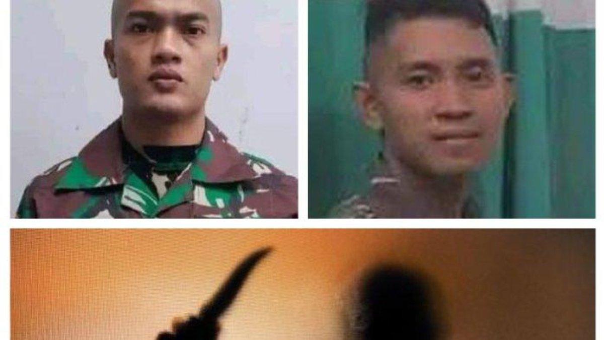 Calon Siswa (Casis) TNI Angkatan Laut (AL), bernama Iwan Sutrisman Telaumbanua (kiri atas) yang dibunuh oleh oknum TNI aktif, berpangkat sersan dari kesatuan Pomal.