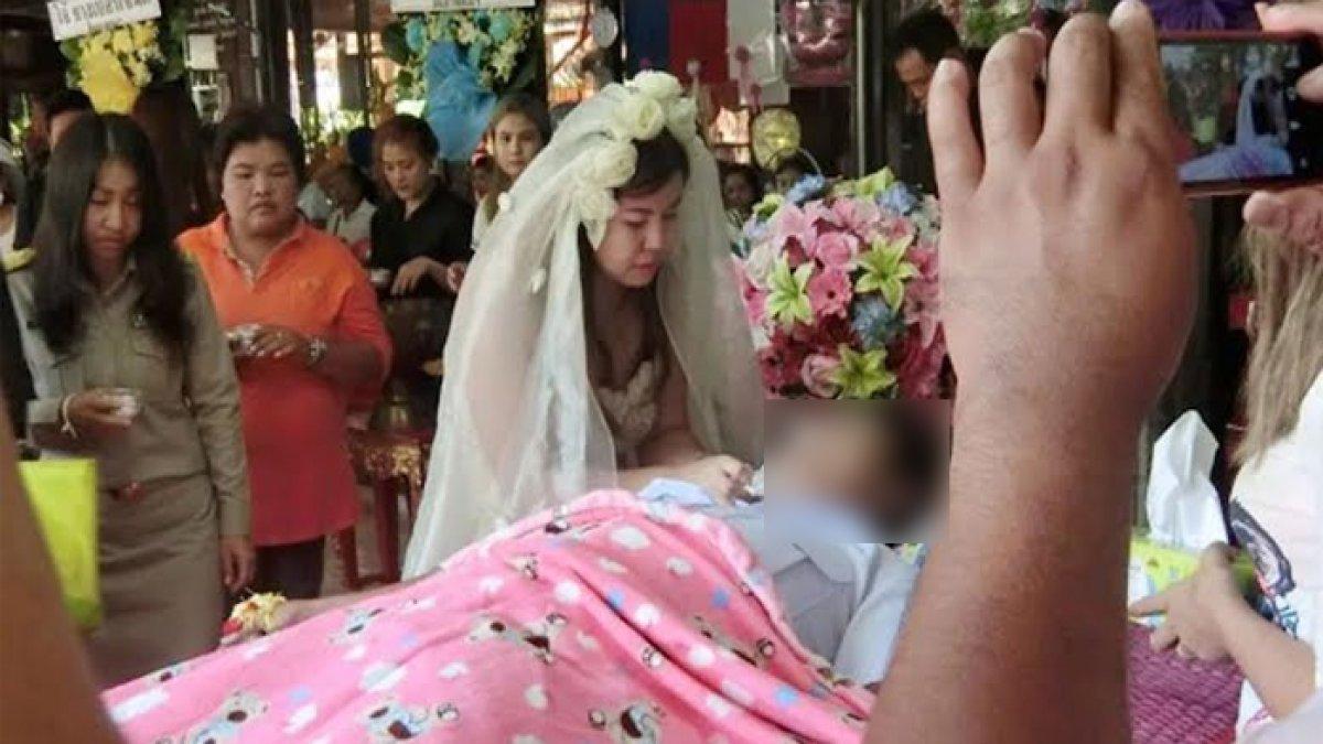 Calon suami meninggal, gadis ini tetap nikahi jasadnya, dandan bak pengantin