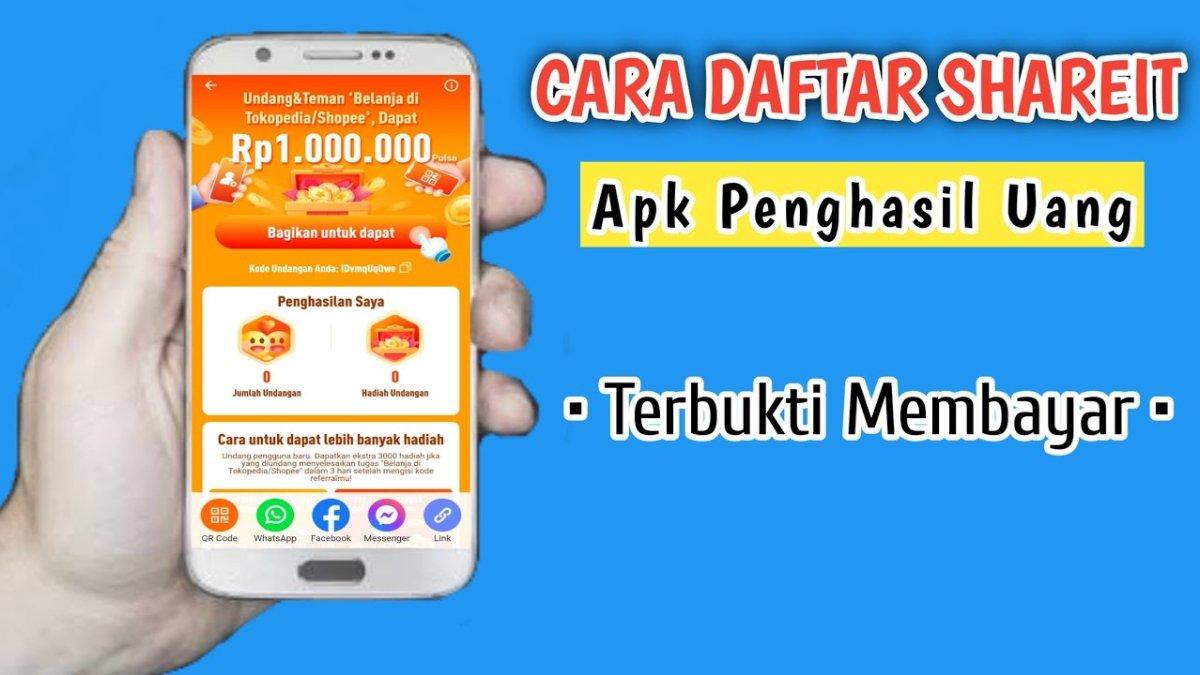 Cara Hasilkan Uang dari SHAREit