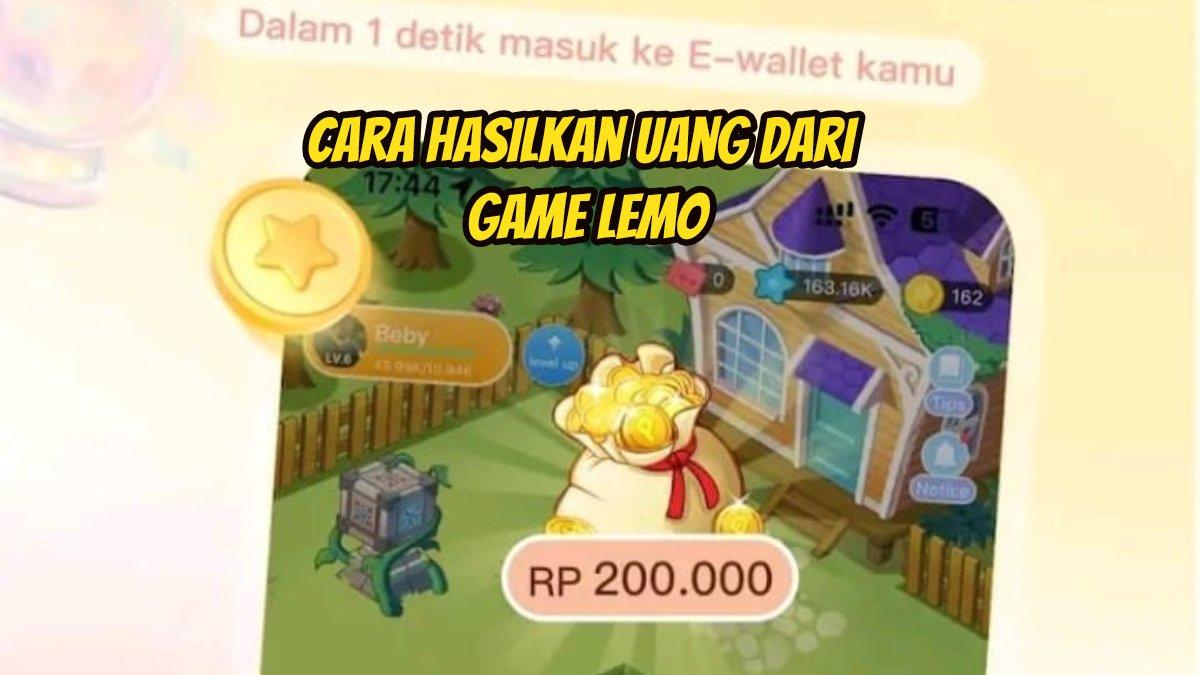 Cara hasilkan uang dari game Lemo, misi harian seperti menonton vidio, bermain game, hingga membaca artikel.