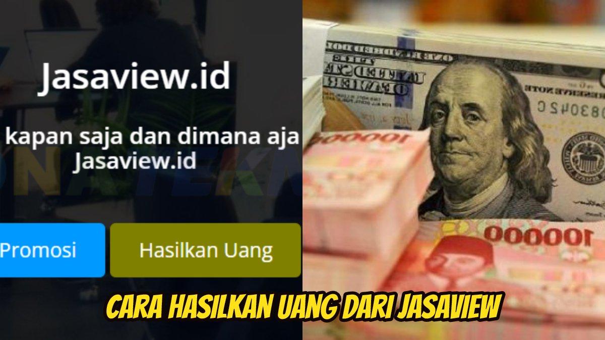 Berikut ini cara hasilkan uang dari situs JasaView, menonton video YouTube yang dipromosikan oleh advertisers.