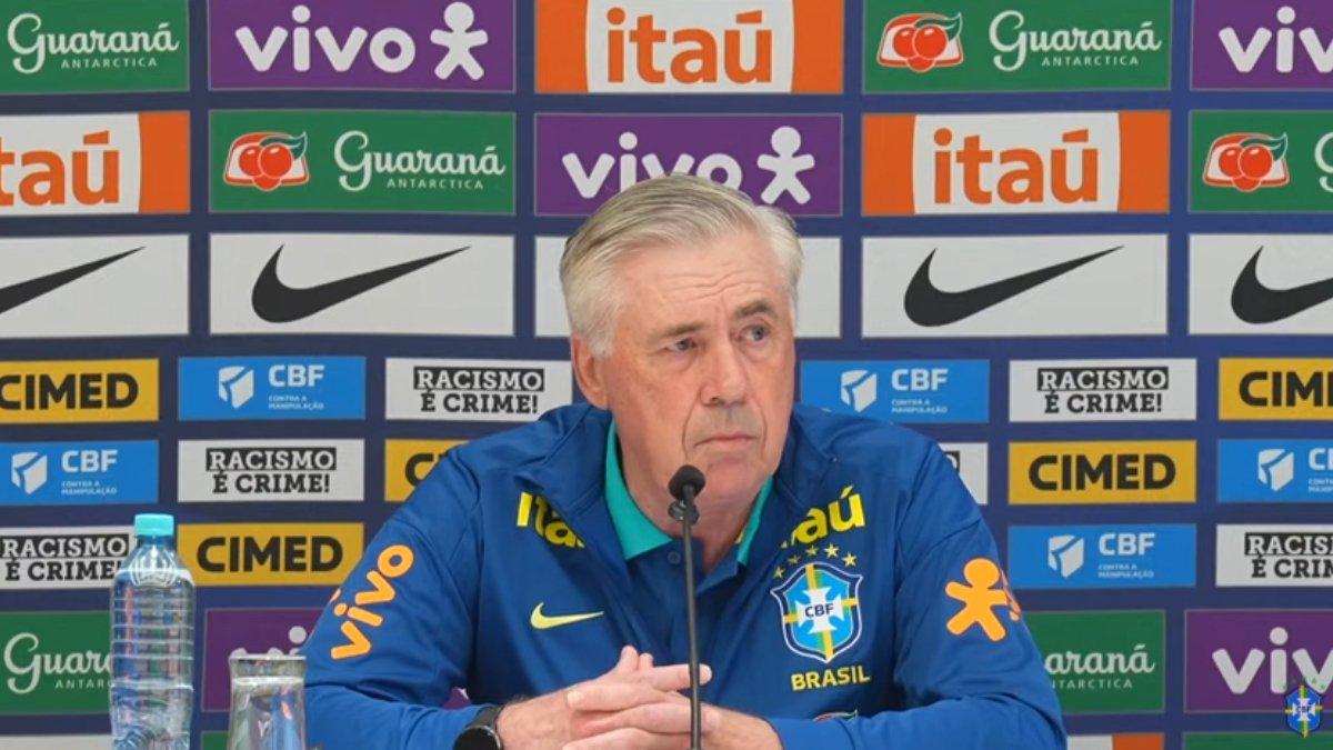 Carlo Ancelotti pelatih Brasil