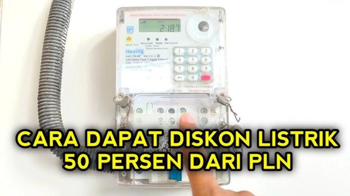 Cek daftar penerima diskon listrik 50 persen, 80 juta pelanggan kebagian.