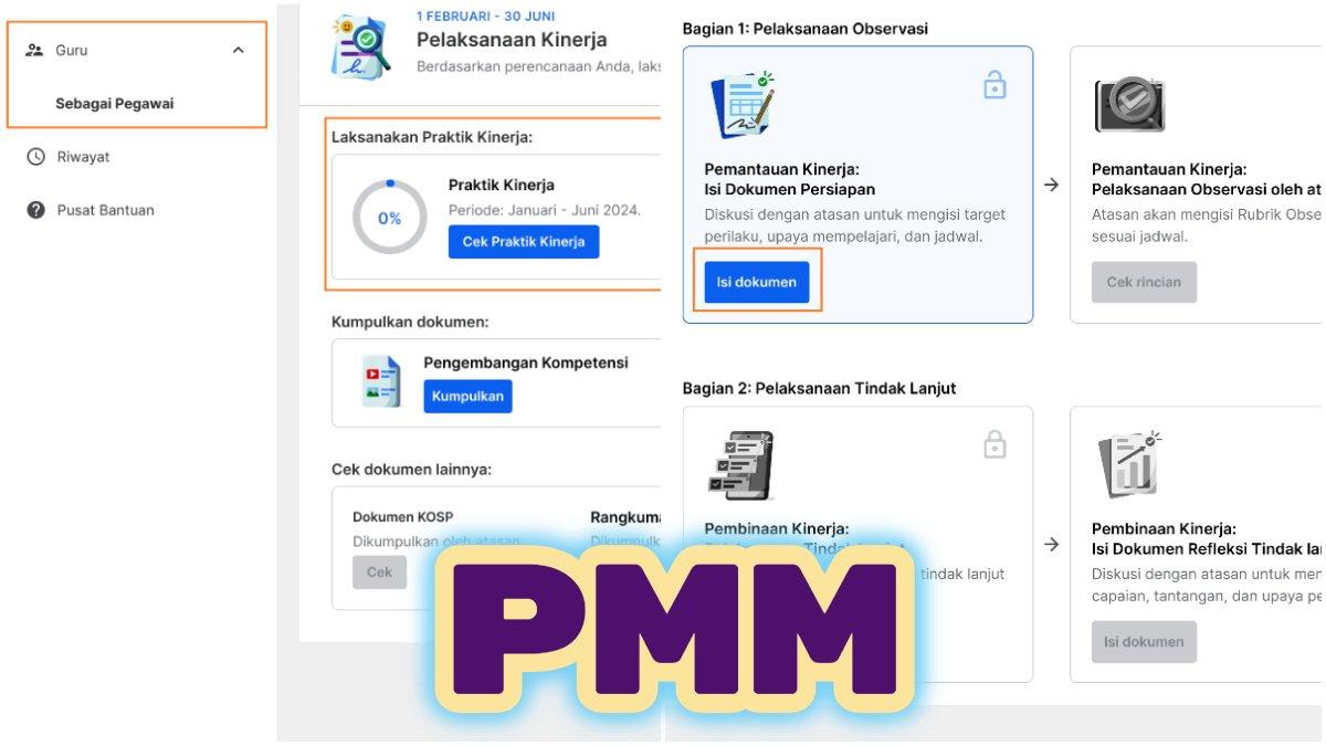 Tutorial Cara Mengisi Pelaksanaan Kinerja Untuk Guru Dan Catatannya Di