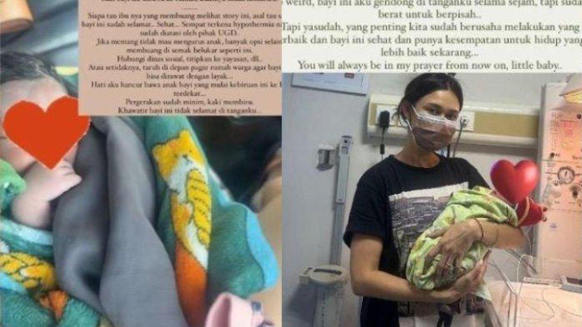 Cerita Nana Mirdad soal bayi perempuan yang ditemukan di semak-semak sekitar rumahnya