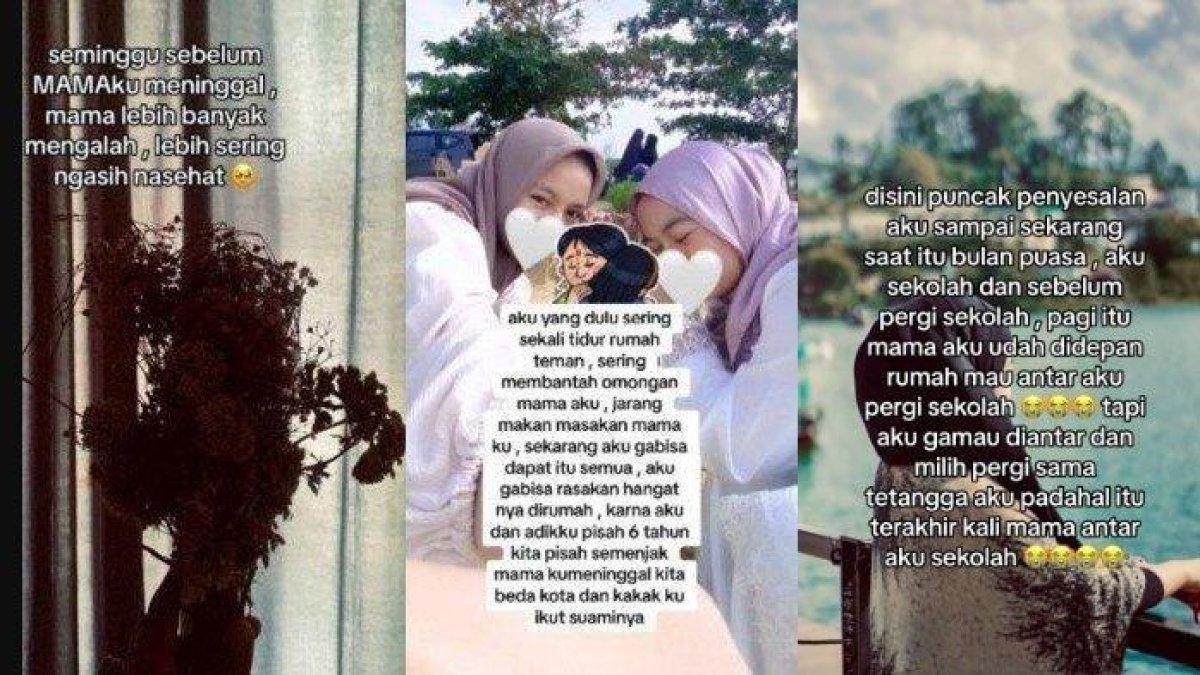 Cerita seorang anak yang menyesal menolak permintaan terakhir orang tuanya viral di media sosial.