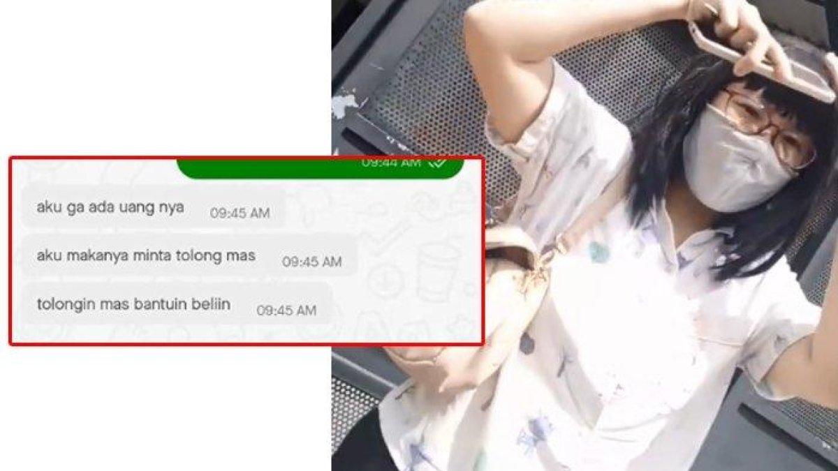 Cewek bernama Melani tipu driver ojol, tak punya uang tapi pesan barang
