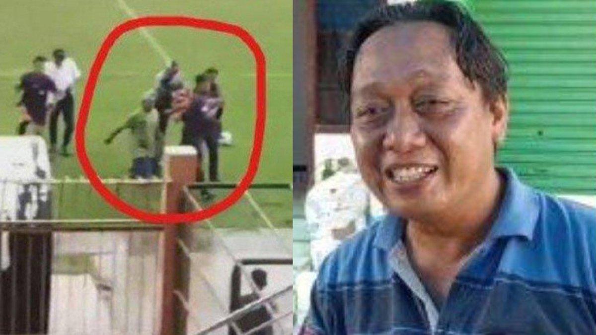 Chandra Prasetya, ayah Tegar, pemain U13 yang tewas tersambar petir