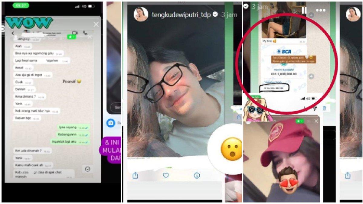 Chat Andrew Andika dengan selingkuhan, rela TF Rp 2 juta