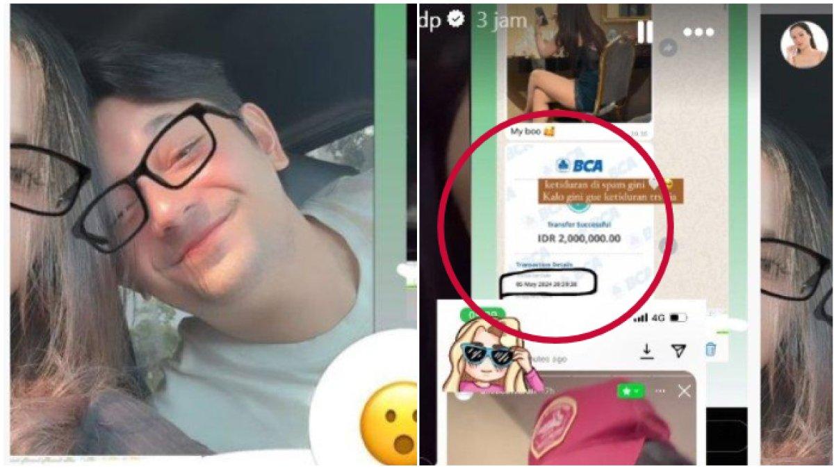 Chat mesra Andrew Andika dengan pelakor, rela tf Rp 2 juta