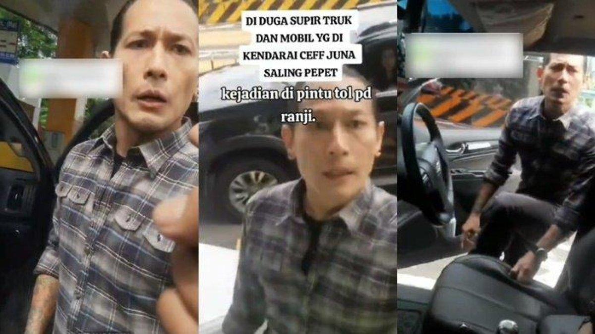 Chef Juna cekcok dan nyaris baku hantam dengan sopir truk