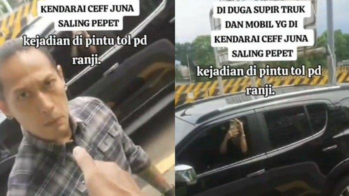 Chef Juna cekcok dan nyaris baku hantam dengan sopir truk