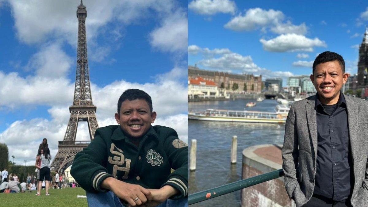 Choirul Anam saat berada di luar negeri