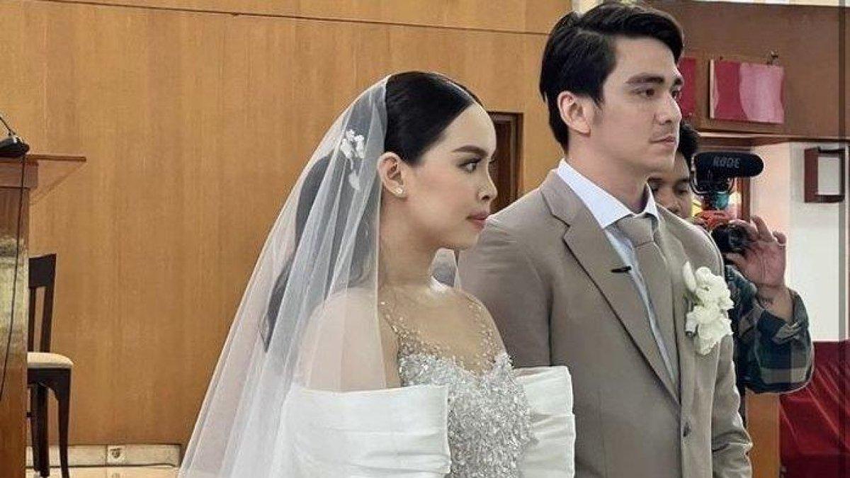 Christ Laurent resmi menikahi Marcella Michelle