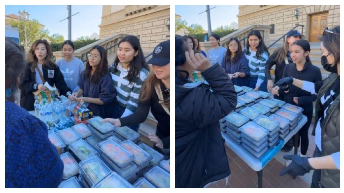 Cinta Kuya bagikan makanan gratis untuk korban kebakaran Los Angeles