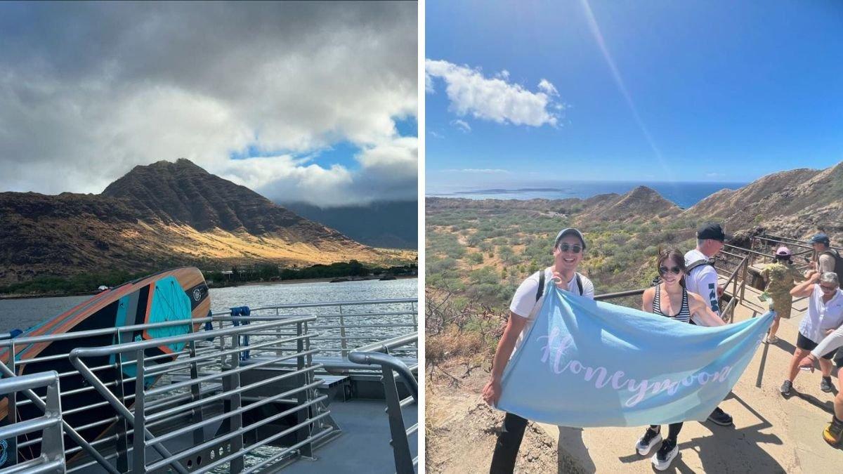 Clarissa dan Anthony berbulan madu di Hawaii