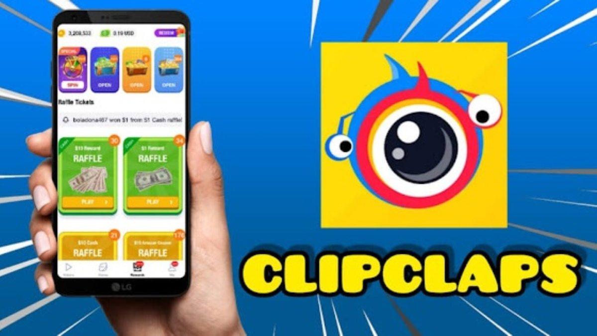 Clipclaps aplikasi yang menawarkan konten video.