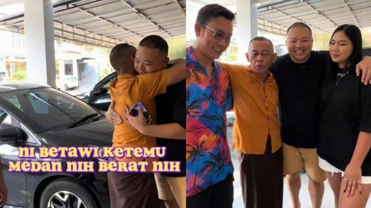 Codeblu dan Bang Madun saling memaafkan dan berpelukan